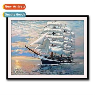 new modern Full paste painting style diamd