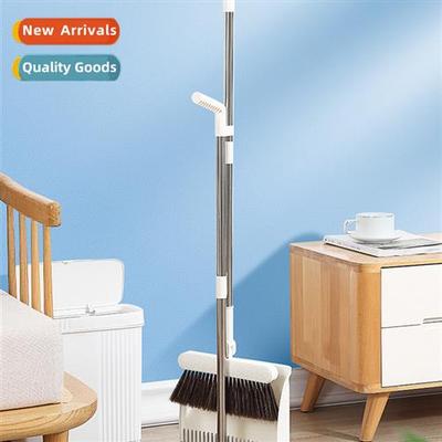 Sweeper set sweeping broom dustpan foldable thickened househ