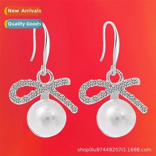 Japan temperament fashi sto Flower line earrings