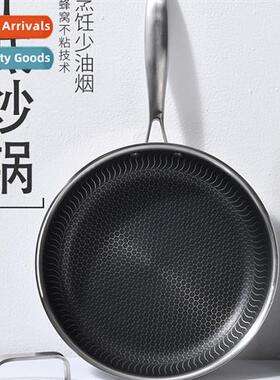 Germany 316 stainless steel frying pan n-stick pan frying pa