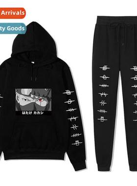 Naruto Naruto Kakashi Printed Padded Hooded Sweatshirt Sweat