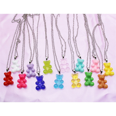 Y2K bouncy earth cool girl bouncy jelly colourful gummy bear