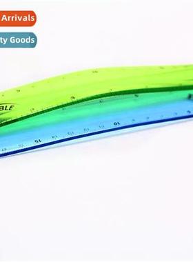 Creative 20CM Ruler St Ruler Bendable Transparent Plastic Ru
