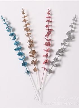 Simulati sprinkle imati eucalyptus Christmas decorati festiv