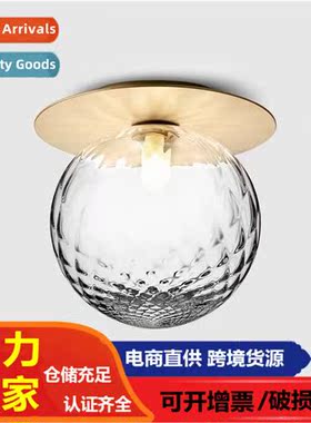 Scinavian modern simple corridor aisle light creative entran