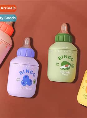 Creative milkshake time manager milk bottle shape student ti