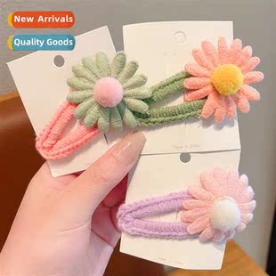 winter new children autumn ban sweet and clips 2023 flowers
