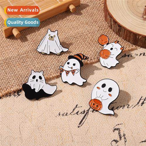 Europe and  Uned States new ghost series alloy brooch creati