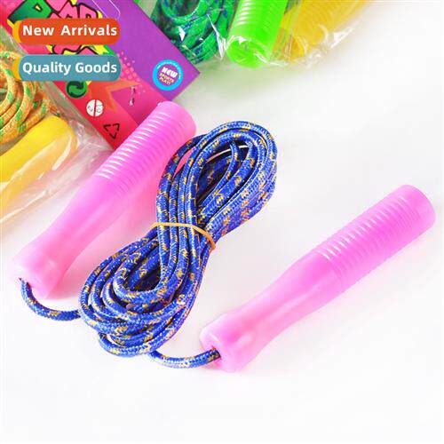 Plastic hle childrens jump rope elementary school students t