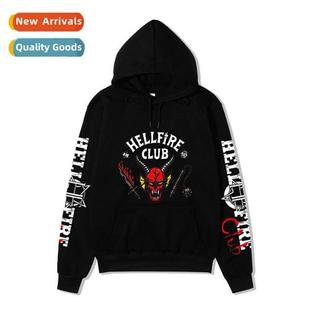 Stranger Things Seas 4 Stranger Things Seas 4 Printed Hoodie