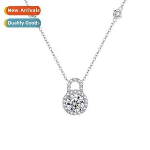 female summer heart Lock locks necklace has genus fortunate