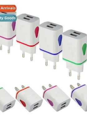 Dual USB Colorful Water Drop Charger Smartphe Universal Wate