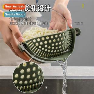 drainer household creative Silice tools side kchen veget pot