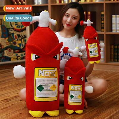Creative simulati fire extinguisher large doll fire pillow p