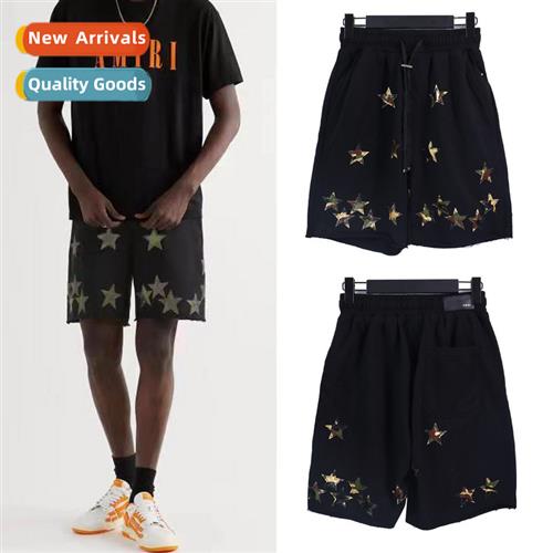 23SS spring  summer Am new persalized pentagram appliquéd l