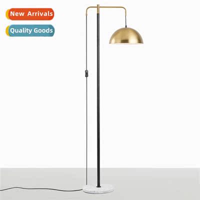 Postmodern creative living room hardware floor lamp bedside