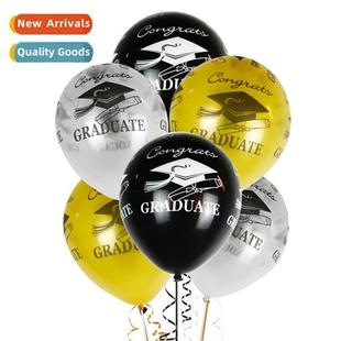 Ballo Latex Full Printed Cap Graduati