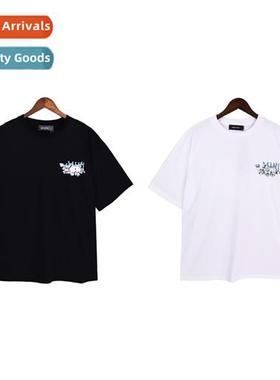 Tide am spring  summer new floral letters printed casual loo