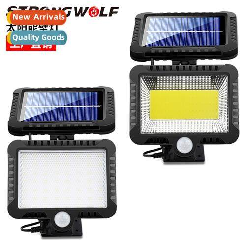 Spl Body Sensor Solar Wall Light 56LED 100LED Outdoor Garden