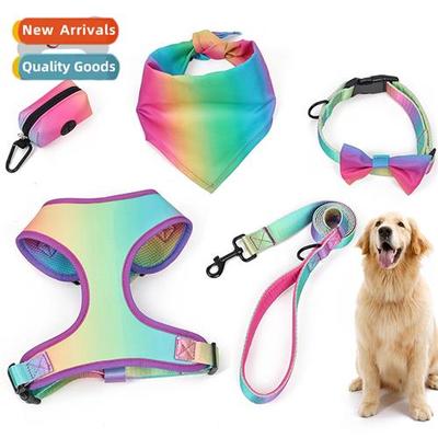 Dog leash chest strap collar pooper scooper collar leash und