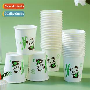 Bamboo fiber pa paper cups disposable cups water cups househ