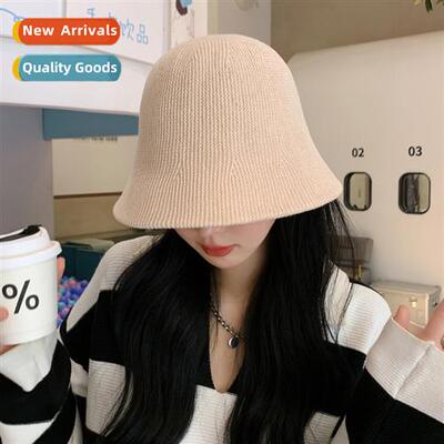 Big head circumference fall and winter warm hat female cheni