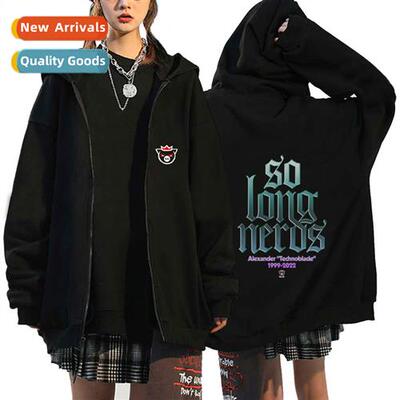 Pig Emperor Blood God Technoblade Printed Commemorative Zipp