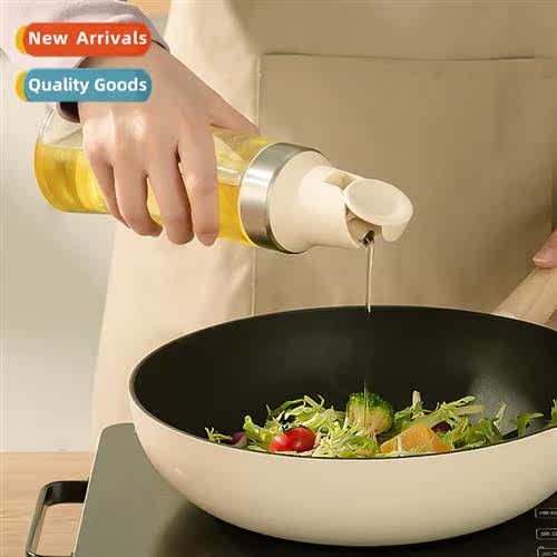 Carl oil bottle automatic opening  closing glass oil bottle