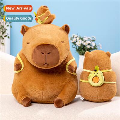 Cute avocado water dolphin plush toy doll wh LOGO Gift for c