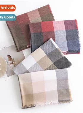 2023 Spring and Autumn new fashi commuter colorblocking scar