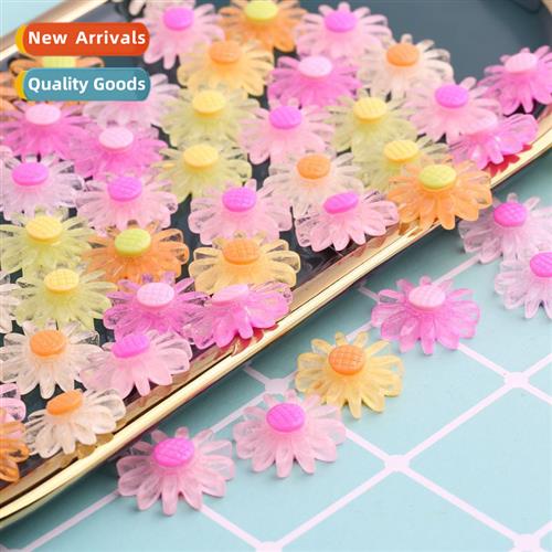 Daisy flower sunflower resin diy phe case simulati cream glu