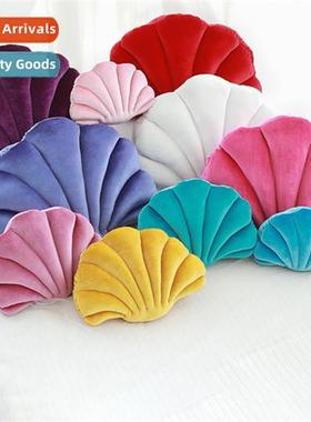 Japan franc shell shape plush pillow ins Scinavian decorativ
