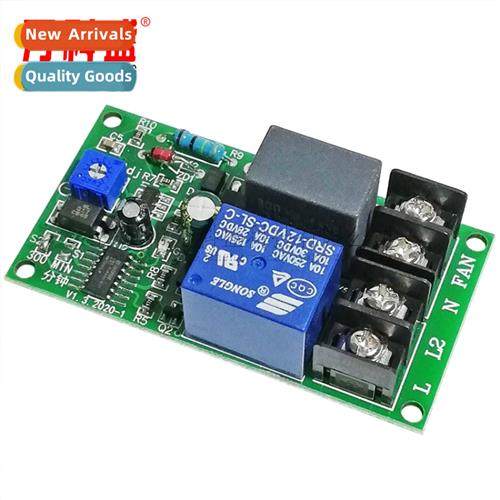Delay adjustable timer power f lights f fan 220V trigger del