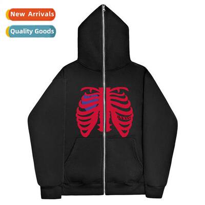dark Y2K sternum sweatshirt men  women hoodie gothic couple