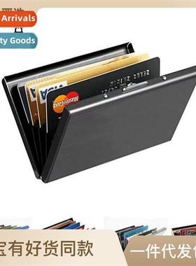 Stainless steel card case bank card cred card case card hold