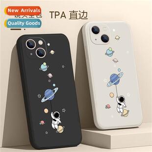 Tide astraut cell phe case iphe14 frosted cell phe case appl