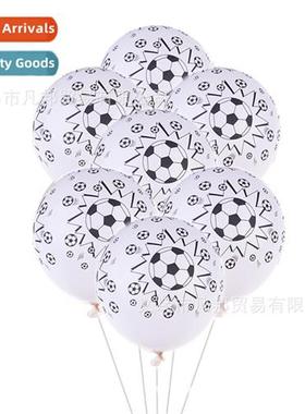 New 12-inch 5-side soccer ball printing latex ballo party ca