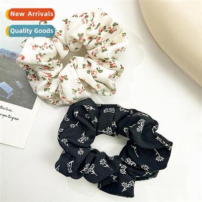 French small fresh broken flowers large intestine hair band