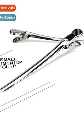 Lg mouth aluminum clip  sal duckbill clip barber stainless s