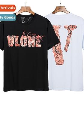 2021 spring  summer new large V horror letters printed patte