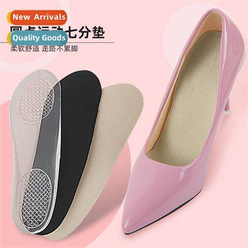 High Heeled Flat Bottom Seven Cushi Womens High Heels Transp