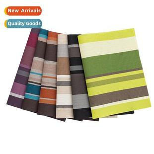 Scinavian Japanese Chinese weaving 2*1 striped dinner plate