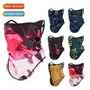 silk hanging breathable summer outd female ice mask Qibo ear