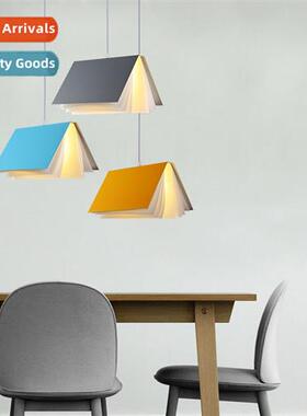 Scinavian creative macar colorful LED dining table library c