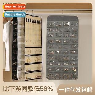 CH new jewelry bag double-sided 80 compartments earrings nec