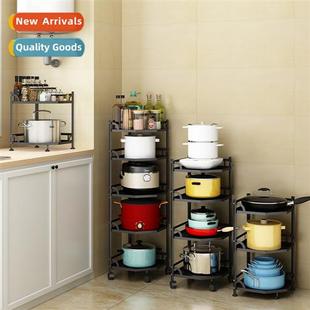 Kchen pot rack home shelves corner pot storage rack wall cor