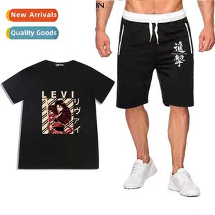 Cott Printed Short Sleeve Sho Attack Casual Tan