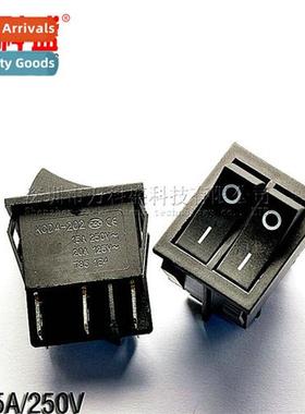 Black Duplex Boat S KCD8-212N KCD2 6-Pin Rocker Power S 15A