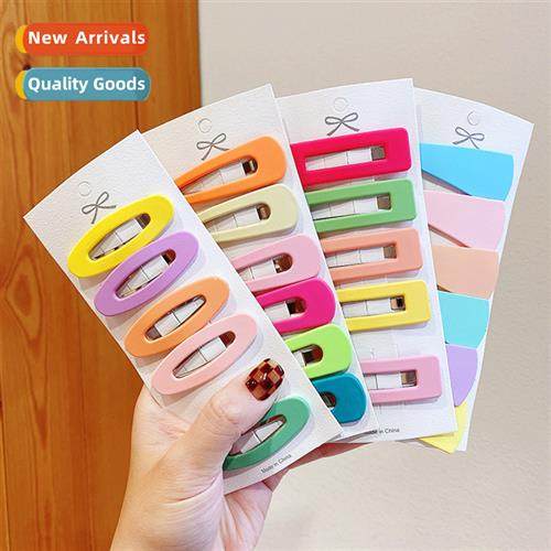 Korean versi   new 2022 simple side clip broken pin bangs BB