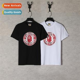 classic ape short Summer sleeved carto new circle 2022 head